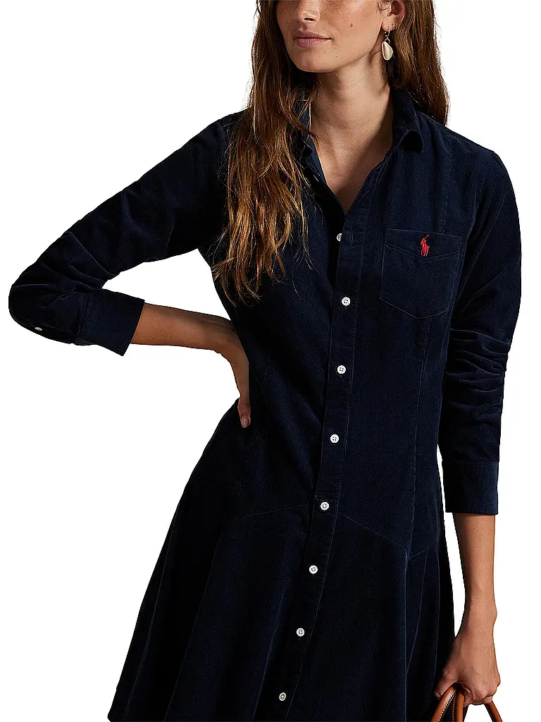 POLO RALPH LAUREN | Mini-robe | Bleu foncé