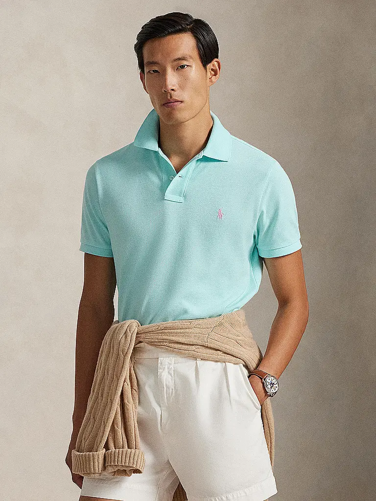 POLO RALPH LAUREN | Nom du produit: Polo Slim Fit | Turquoise