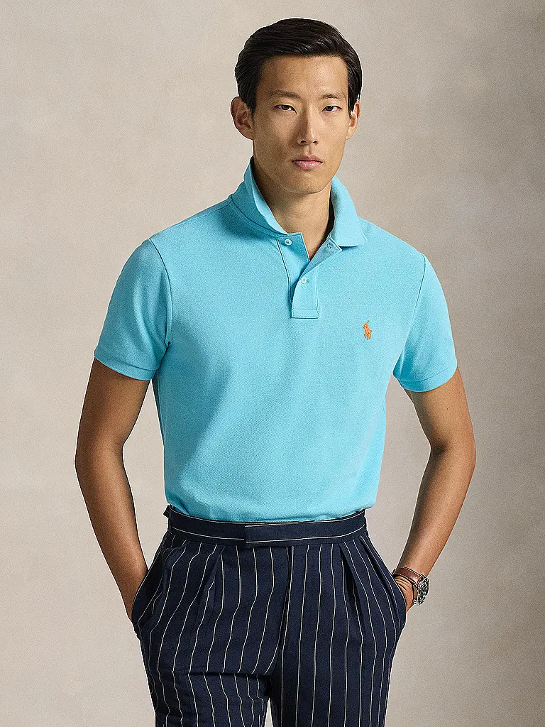 POLO RALPH LAUREN | Nom du produit: Polo Slim Fit | Turquoise
