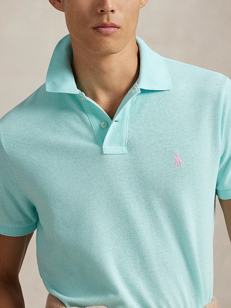 POLO RALPH LAUREN | Nom du produit: Polo Slim Fit | Turquoise