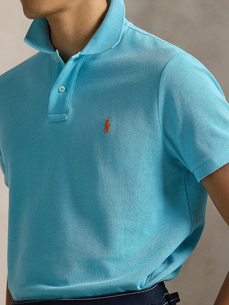 POLO RALPH LAUREN | Nom du produit: Polo Slim Fit | Turquoise