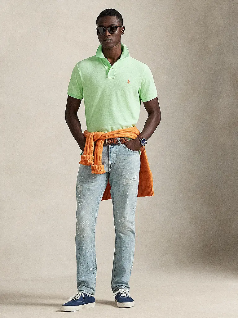 POLO RALPH LAUREN | Nom du produit: Poloshirt Slim Fit | Menthe