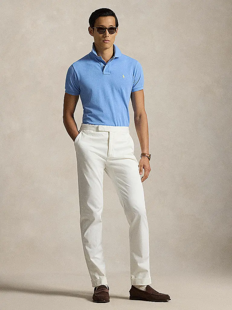 POLO RALPH LAUREN | Nom du produit : Polo Slim Fit | Bleu