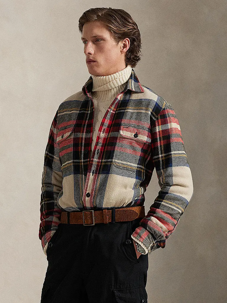 POLO RALPH LAUREN | Overshirt  | Rouge