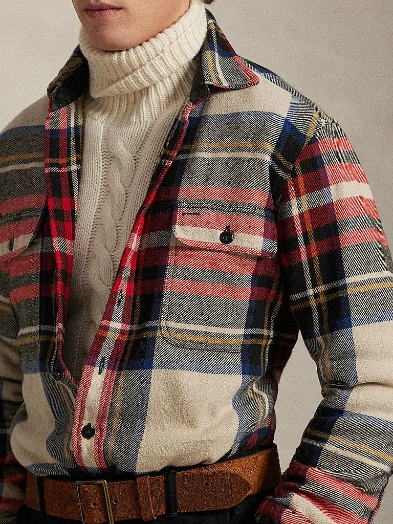 POLO RALPH LAUREN | Overshirt  | Rouge