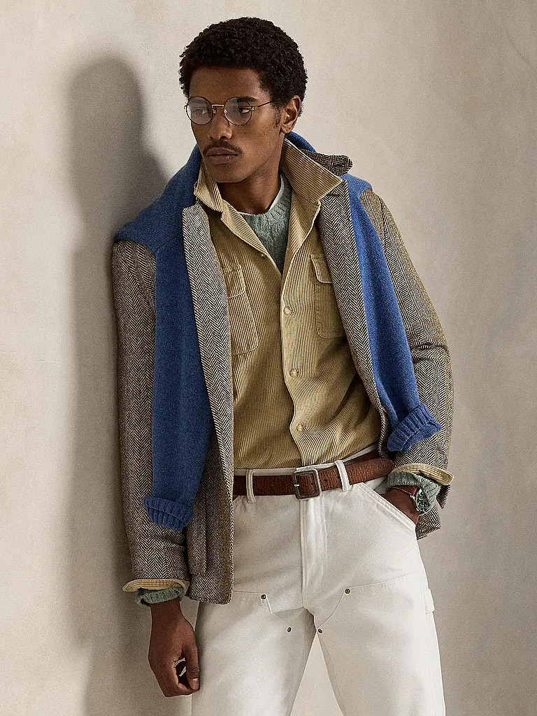 POLO RALPH LAUREN | Overshirt en velours côtelé | Beige