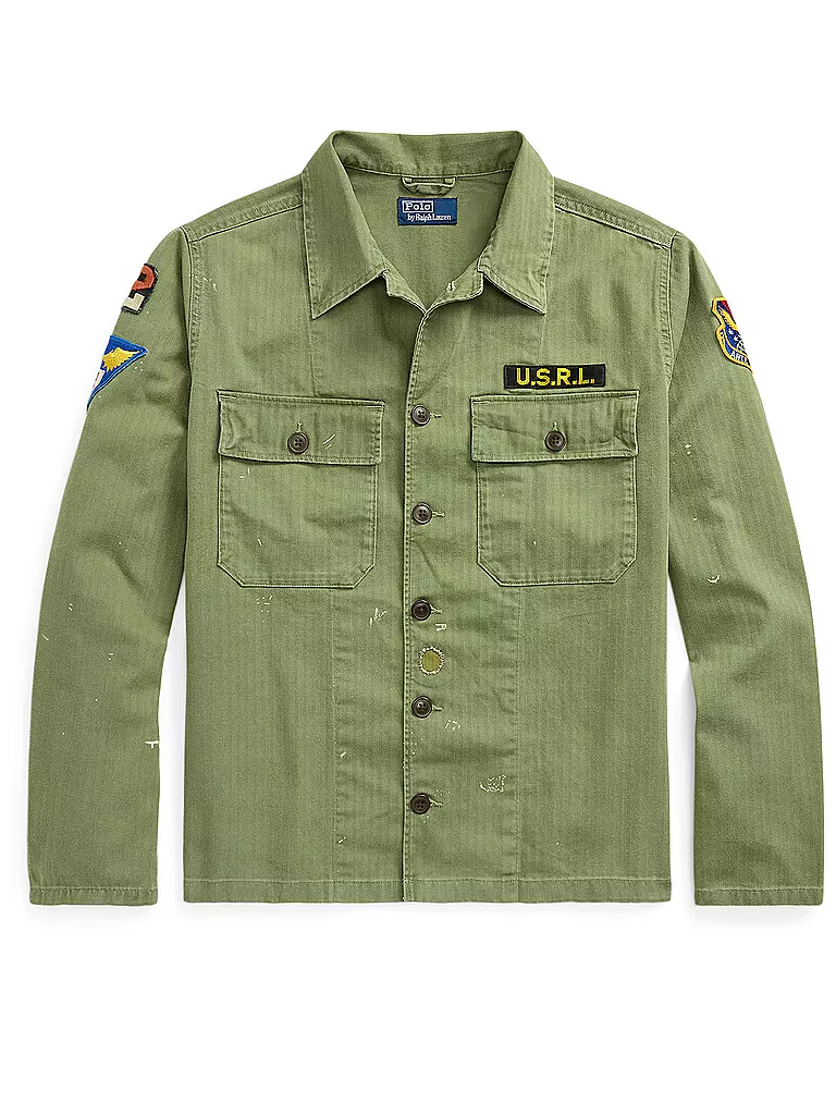 POLO RALPH LAUREN | Overshirt | olive