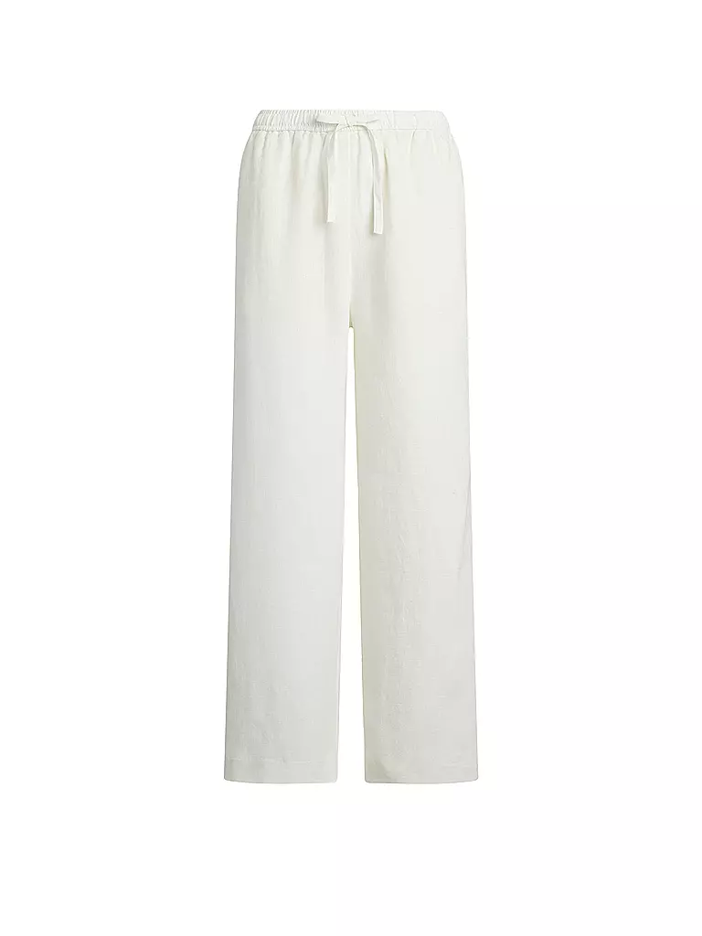 POLO RALPH LAUREN | Pantalon en lin 7/8 | weiss