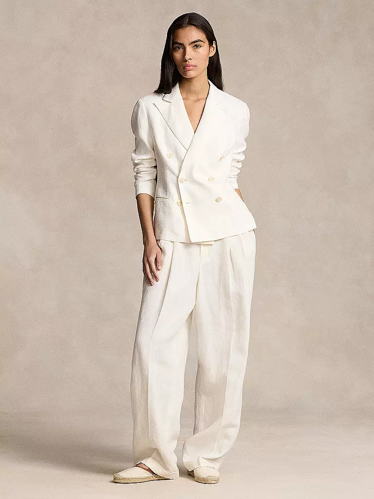 POLO RALPH LAUREN | Pantalon en lin | weiss