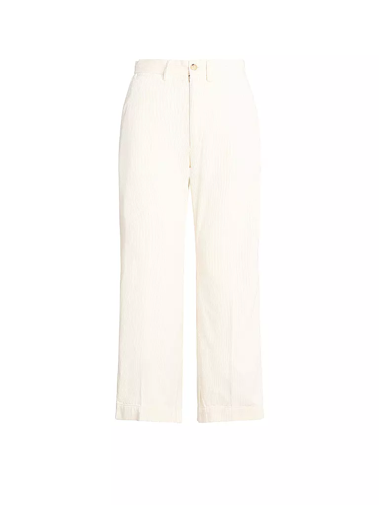 POLO RALPH LAUREN | Pantalon en velours côtelé 7/8 | weiss