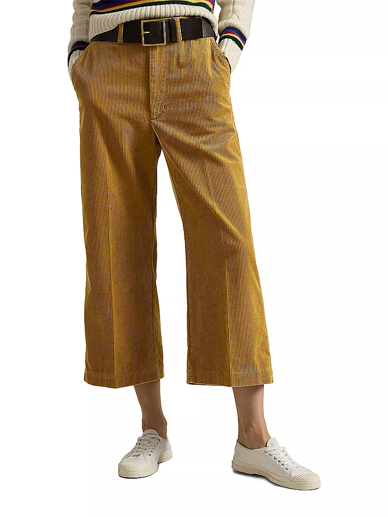 POLO RALPH LAUREN | Pantalon en velours côtelé 7/8 | beige