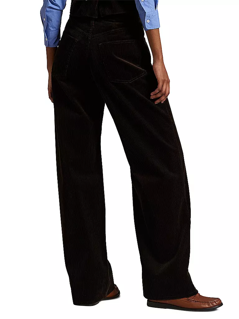 POLO RALPH LAUREN | Pantalon en velours côtelé coupe évasée | 