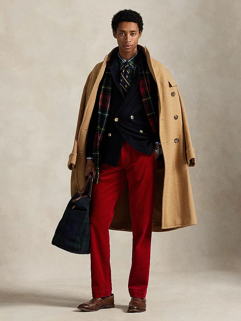 POLO RALPH LAUREN | Pantalon en velours côtelé | Rouge