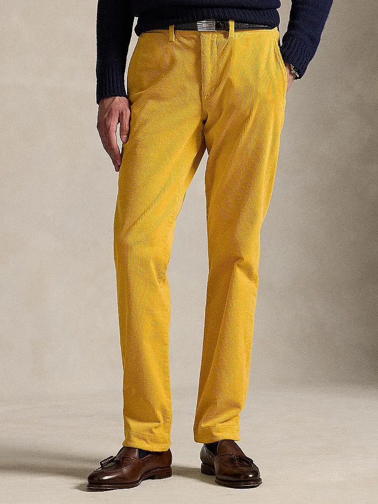 POLO RALPH LAUREN | Pantalon en velours côtelé | Jaune