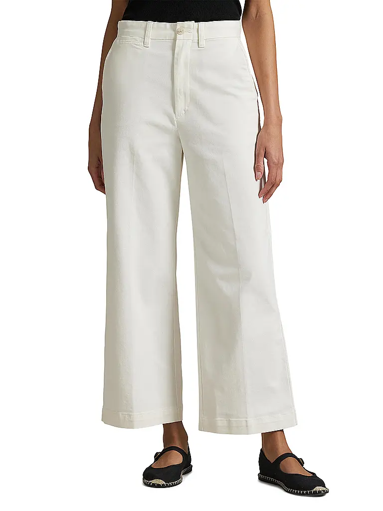 POLO RALPH LAUREN | Pantalon Marlene | Blanc