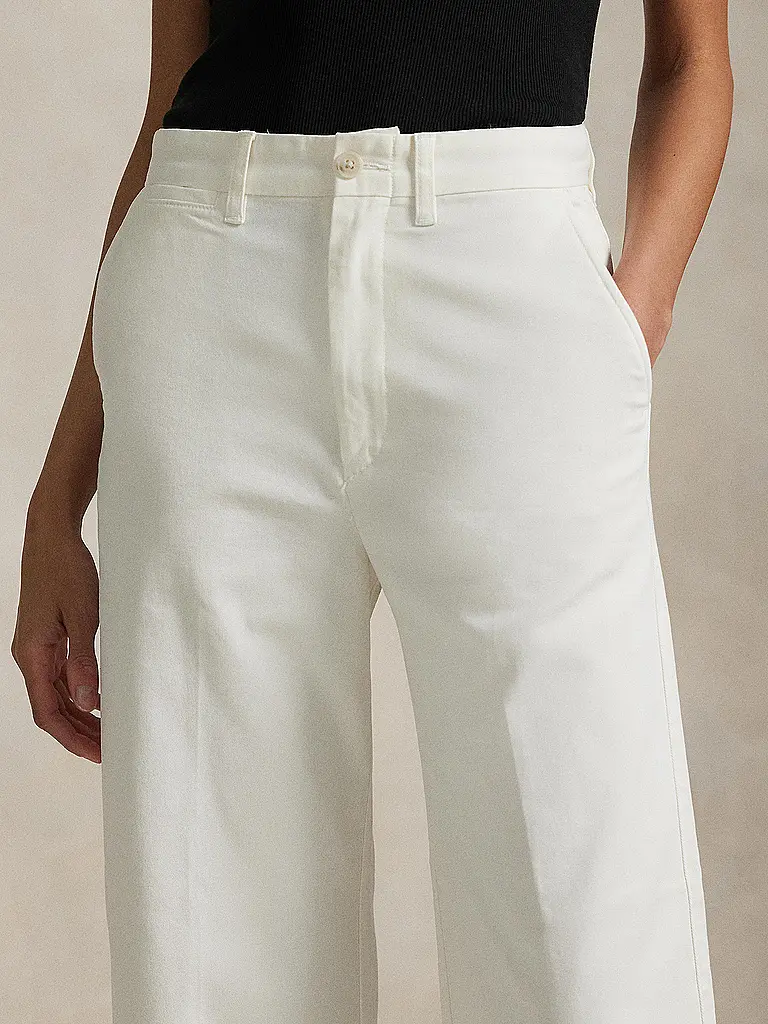 POLO RALPH LAUREN | Pantalon Marlene | Blanc