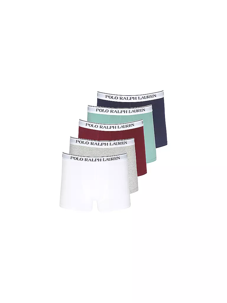 POLO RALPH LAUREN | Pantalons, lot de 5, chiné marine | weiss