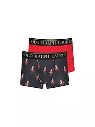POLO RALPH LAUREN | Caleçons lot de 2 GB gree royal | Rouge foncé