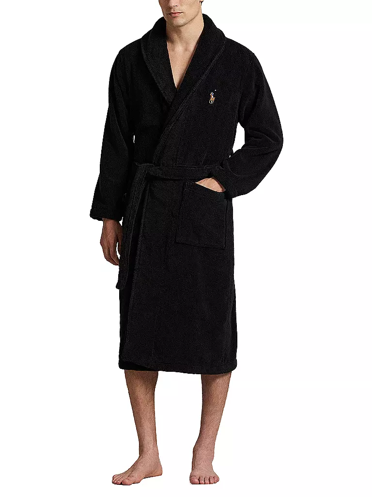 POLO RALPH LAUREN | Peignoir | schwarz