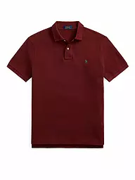 POLO RALPH LAUREN | Polo Custom Slim Fit | Rouge foncé
