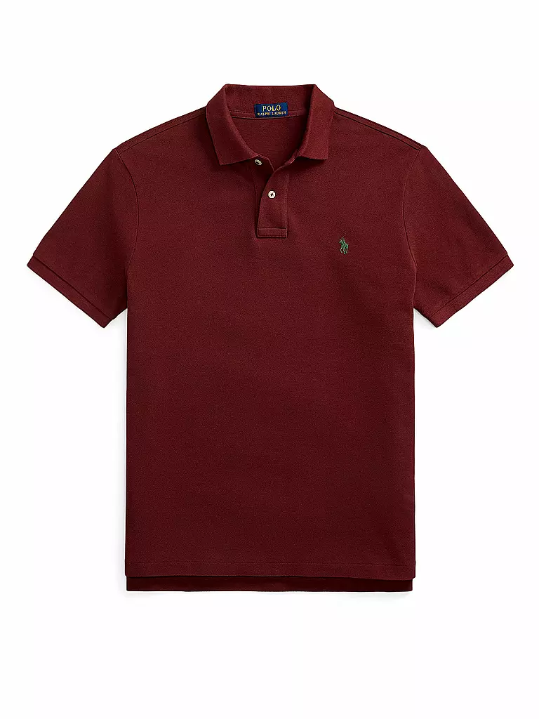 POLO RALPH LAUREN | Polo coupe ajustée personnalisée | dunkelrot