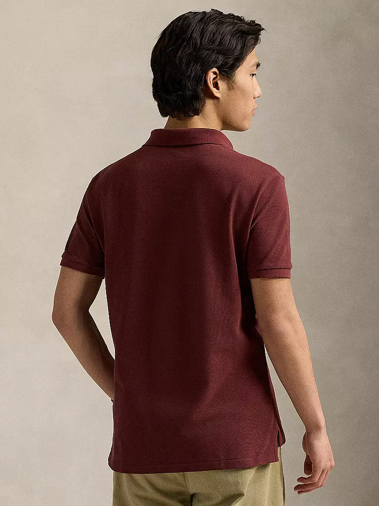 POLO RALPH LAUREN | Polo coupe ajustée personnalisée | dunkelrot