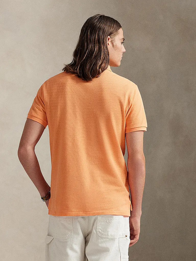 POLO RALPH LAUREN | Polo coupe ajustée personnalisée | Orange