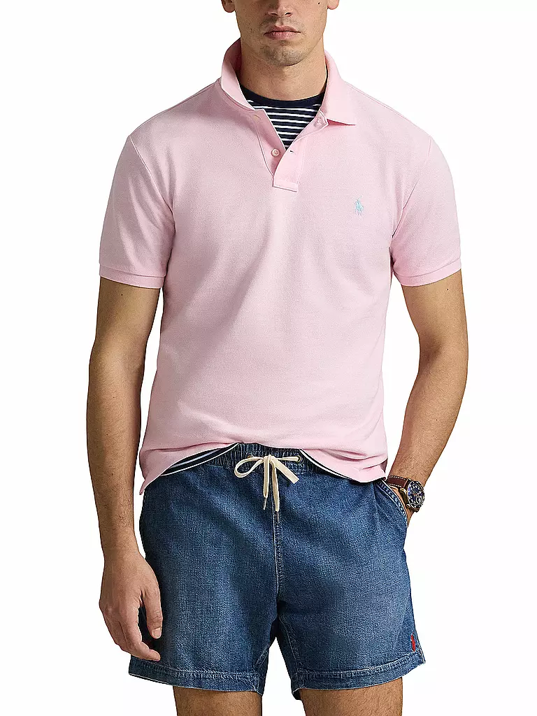 POLO RALPH LAUREN | Polo coupe ajustée personnalisée | rosa