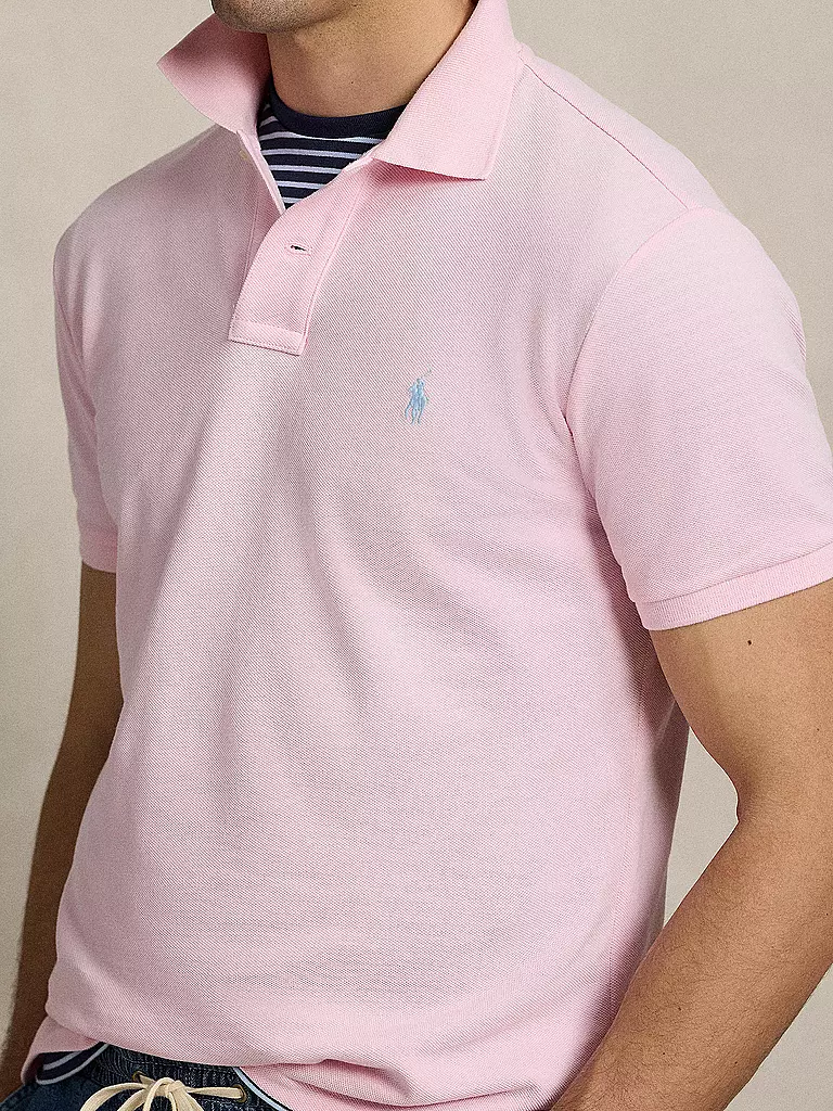 POLO RALPH LAUREN | Polo coupe ajustée personnalisée | rosa