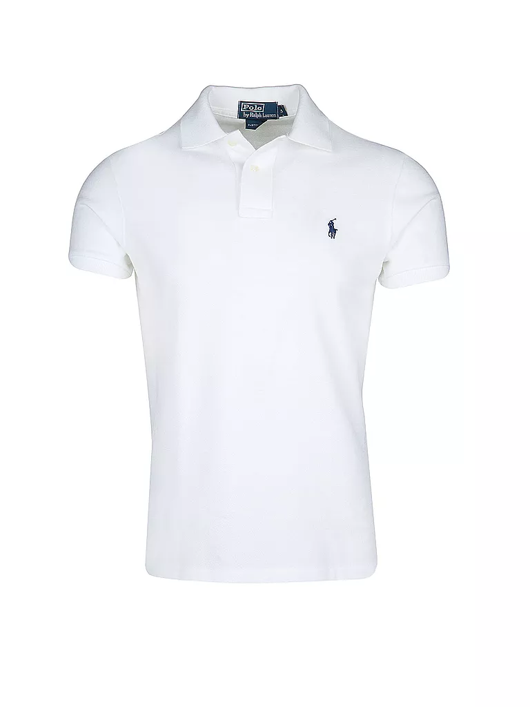 POLO RALPH LAUREN | Polo coupe personnalisée | Blanc