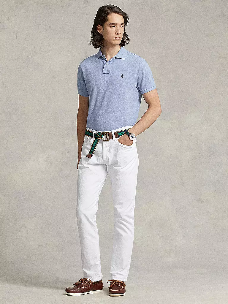 POLO RALPH LAUREN | Polo coupe slim personnalisée | hellblau