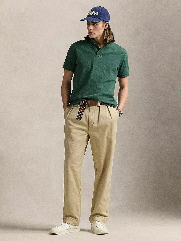POLO RALPH LAUREN | Polo Coupe Slim Personnalisée | dunkelgrün