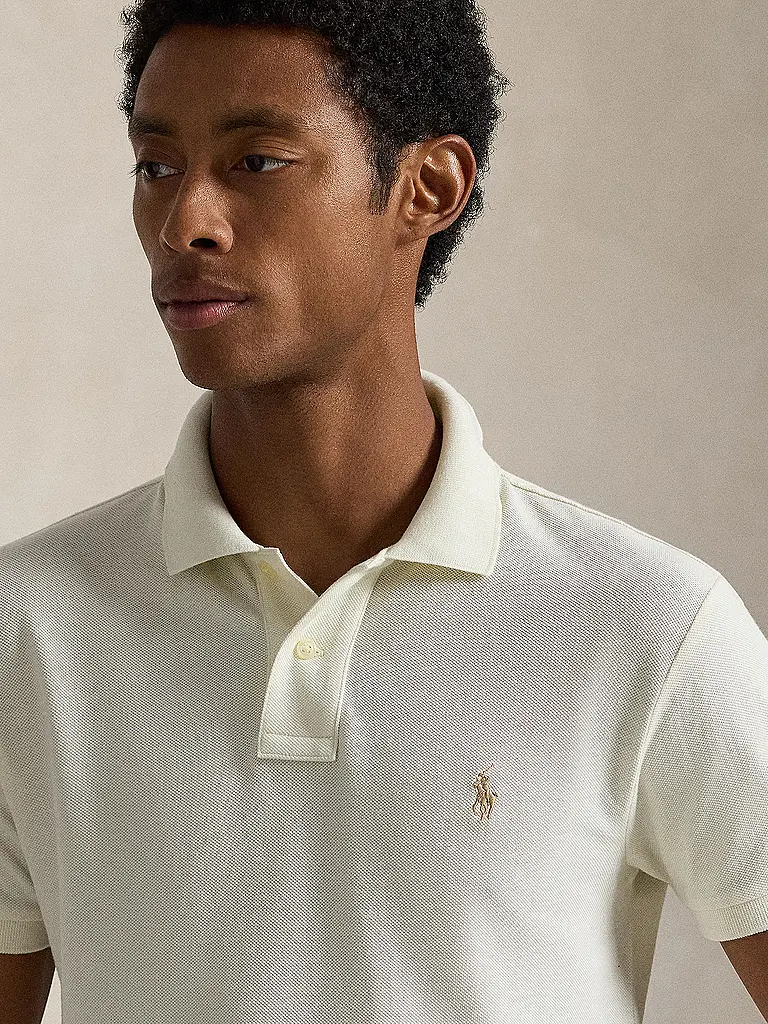 POLO RALPH LAUREN | Polo coupe slim | Crème