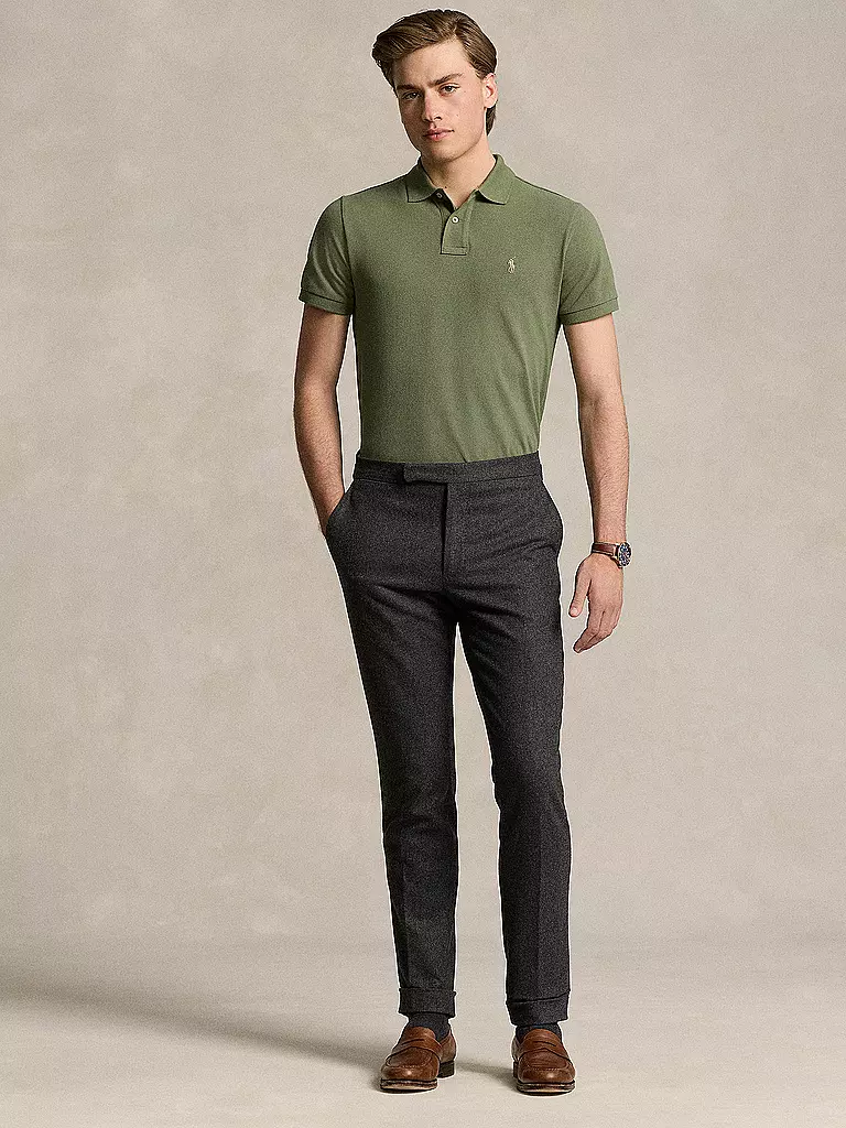 POLO RALPH LAUREN | Polo Custom Slim Fit | olive