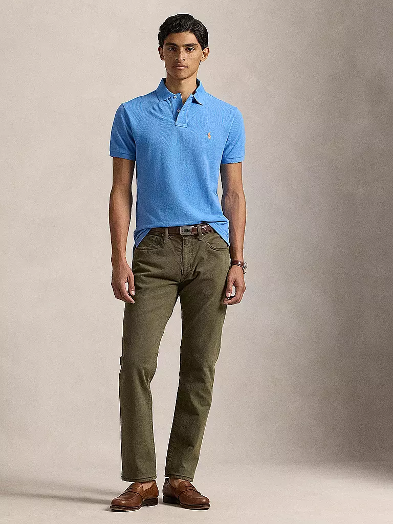 POLO RALPH LAUREN | Polo Custom Slim Fit | hellblau