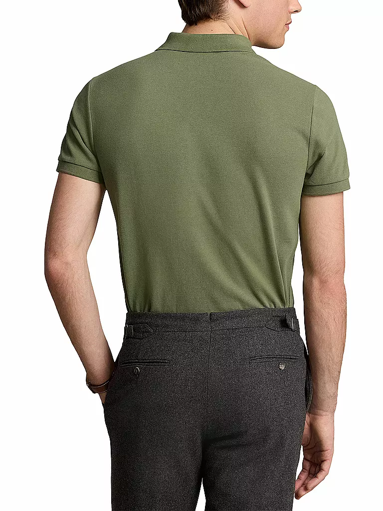 POLO RALPH LAUREN | Polo Custom Slim Fit | olive
