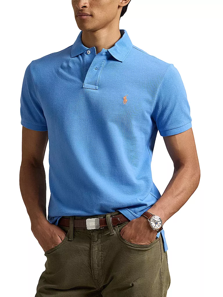 POLO RALPH LAUREN | Polo Custom Slim Fit | hellblau