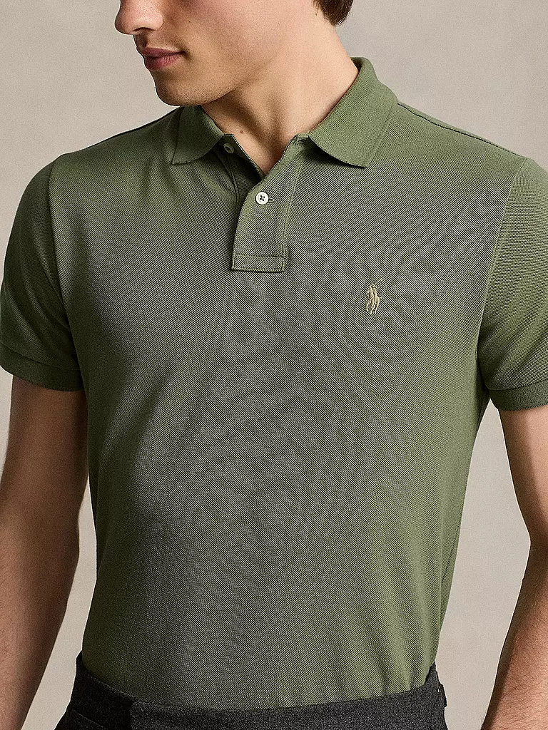 POLO RALPH LAUREN | Polo Custom Slim Fit | olive