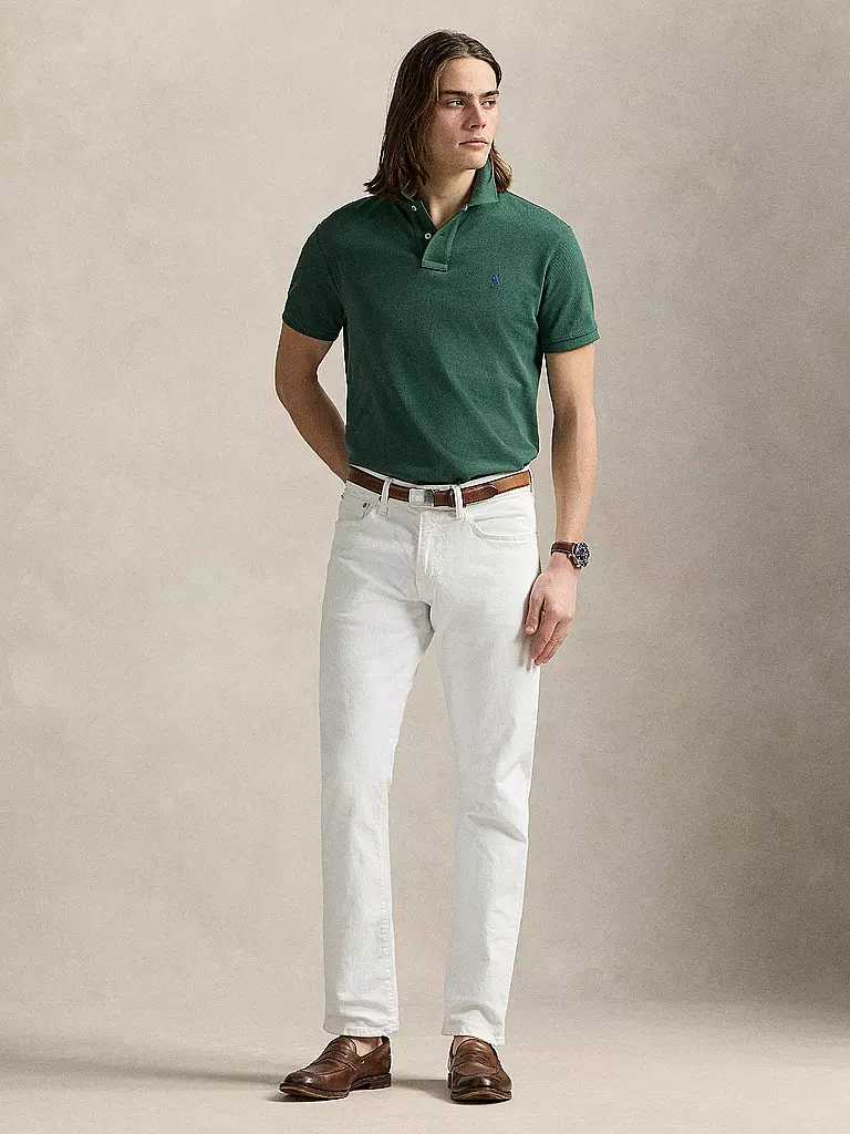 POLO RALPH LAUREN | Polo Slim Fit | dunkelgrün