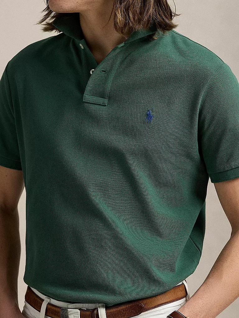 POLO RALPH LAUREN | Polo Slim Fit | dunkelgrün