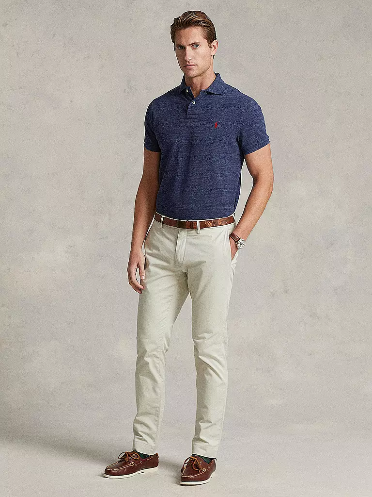 POLO RALPH LAUREN | Poloshirt Coupe Custom-Slim | Bleu