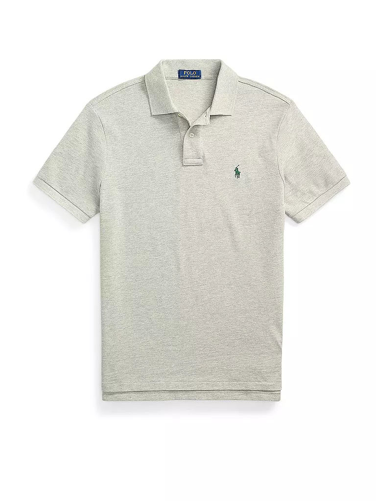 POLO RALPH LAUREN | Poloshirt Coupe Slim Custom | hellgrau