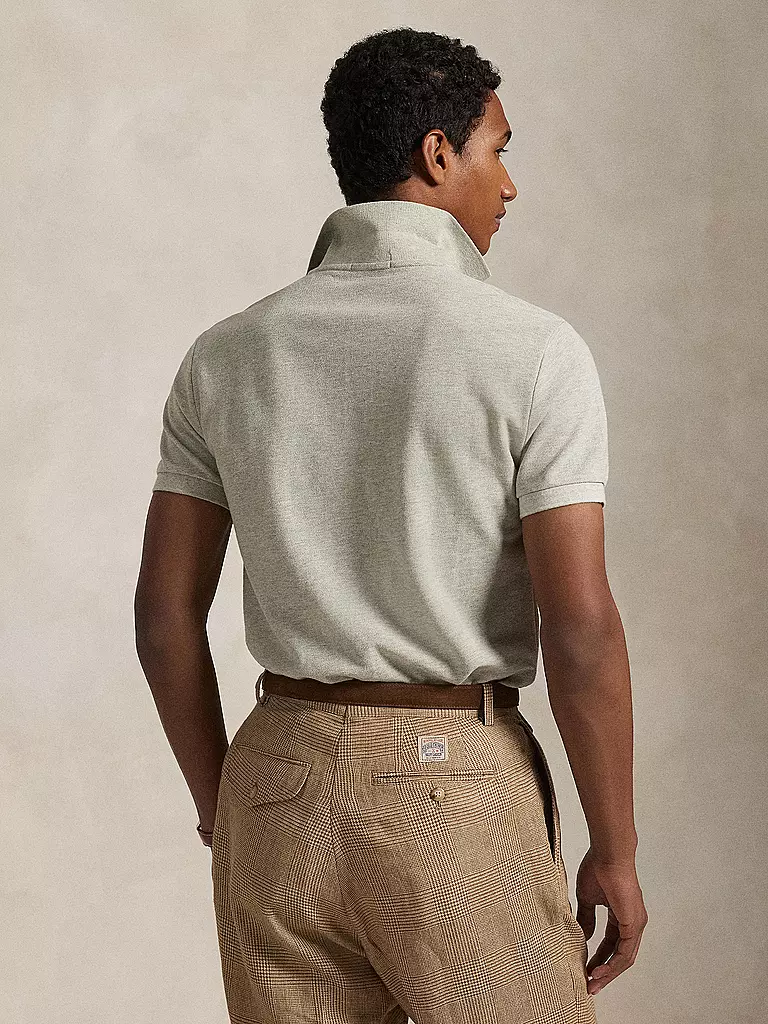 POLO RALPH LAUREN | Poloshirt Coupe Slim Custom | hellgrau