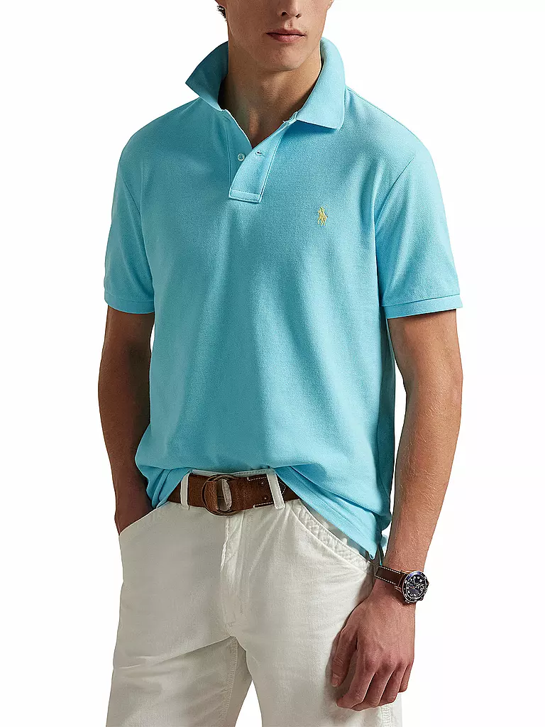 POLO RALPH LAUREN | Poloshirt Coupe Slim Custom | türkis
