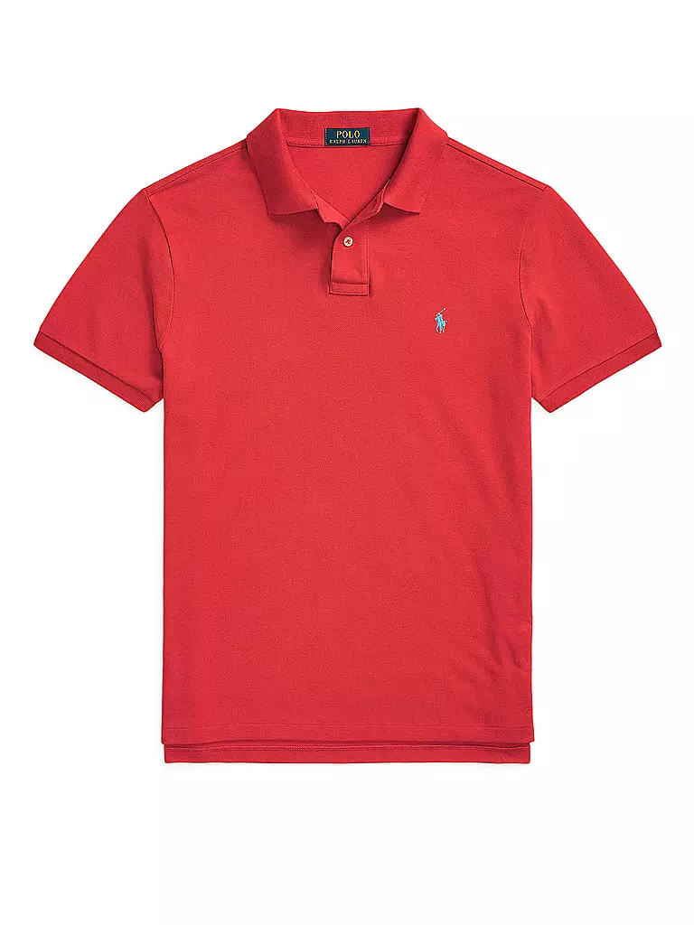 POLO RALPH LAUREN | Poloshirt Coupe Slim Customisée | rot