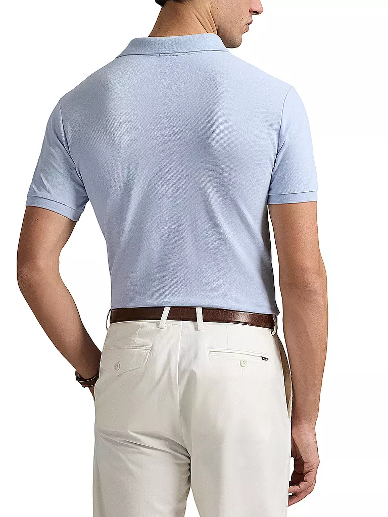 POLO RALPH LAUREN | Poloshirt Coupe Slim Customisée | hellblau