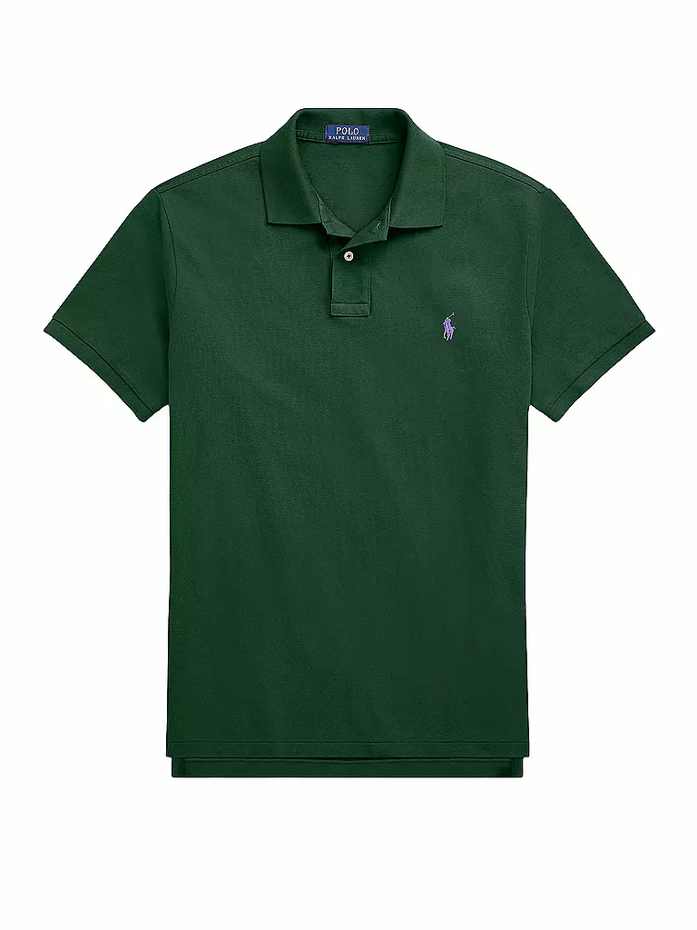 POLO RALPH LAUREN | Poloshirt Coupe Slim Personnalisée | Vert foncé
