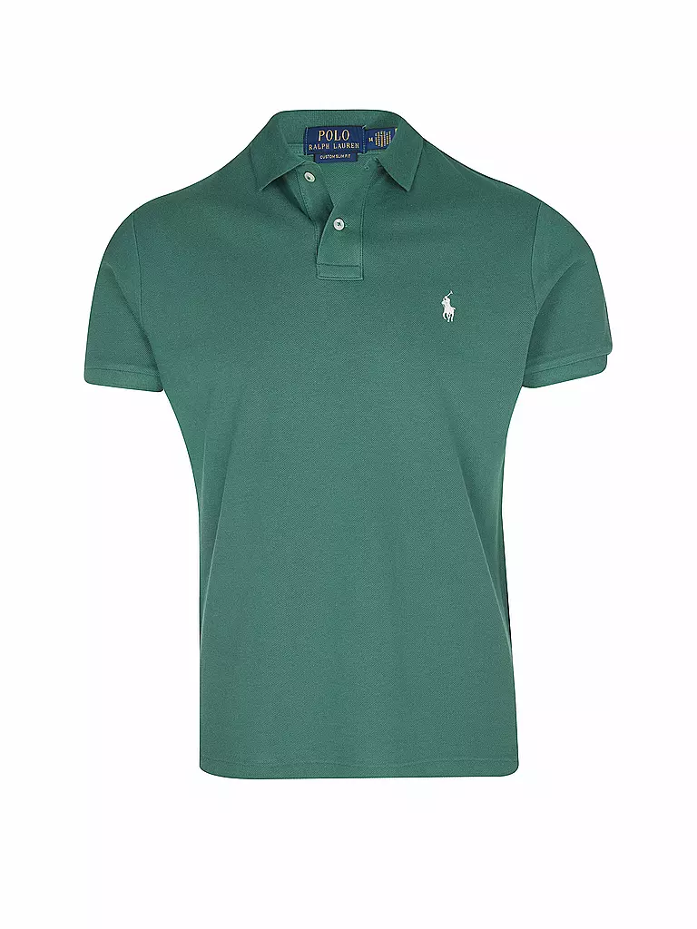 POLO RALPH LAUREN | Poloshirt Coupe Slim Personnalisée | dunkelgrün