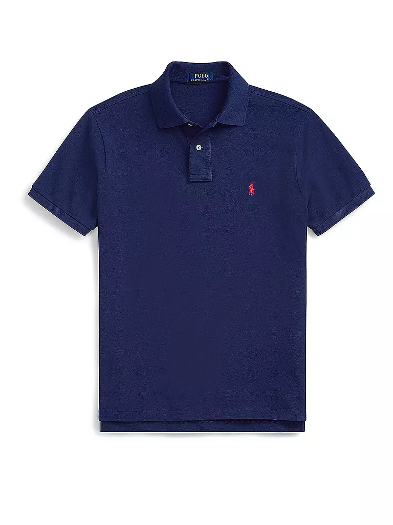 POLO RALPH LAUREN | Poloshirt Coupe Slim Personnalisée | Bleu foncé