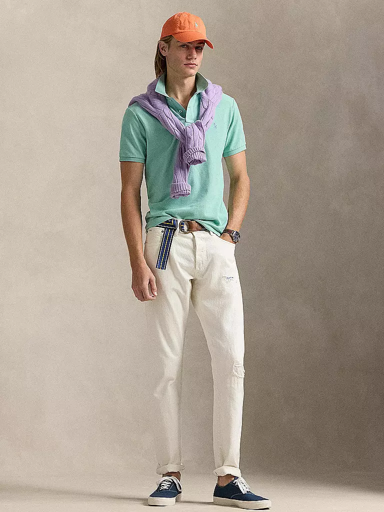 POLO RALPH LAUREN | Poloshirt Coupe Slim Personnalisée | mint